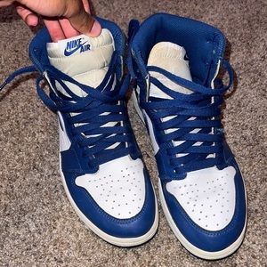 Blue air Jordan 1